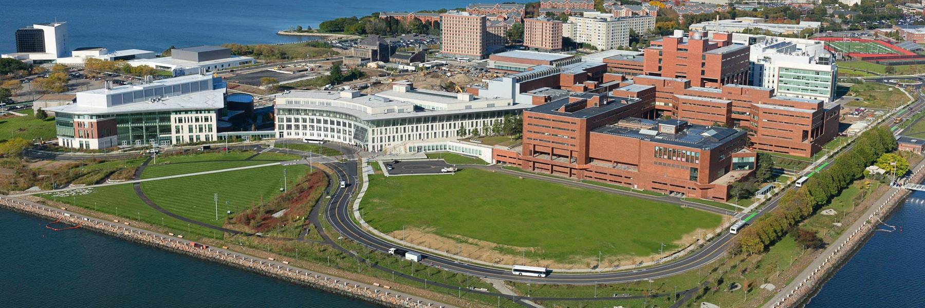 UMass Boston Campus Aerial